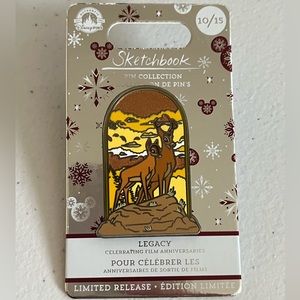 Disney Pin - Sketchbook Legacy Bambi Limited Release Pin NEW - Film Anniversary